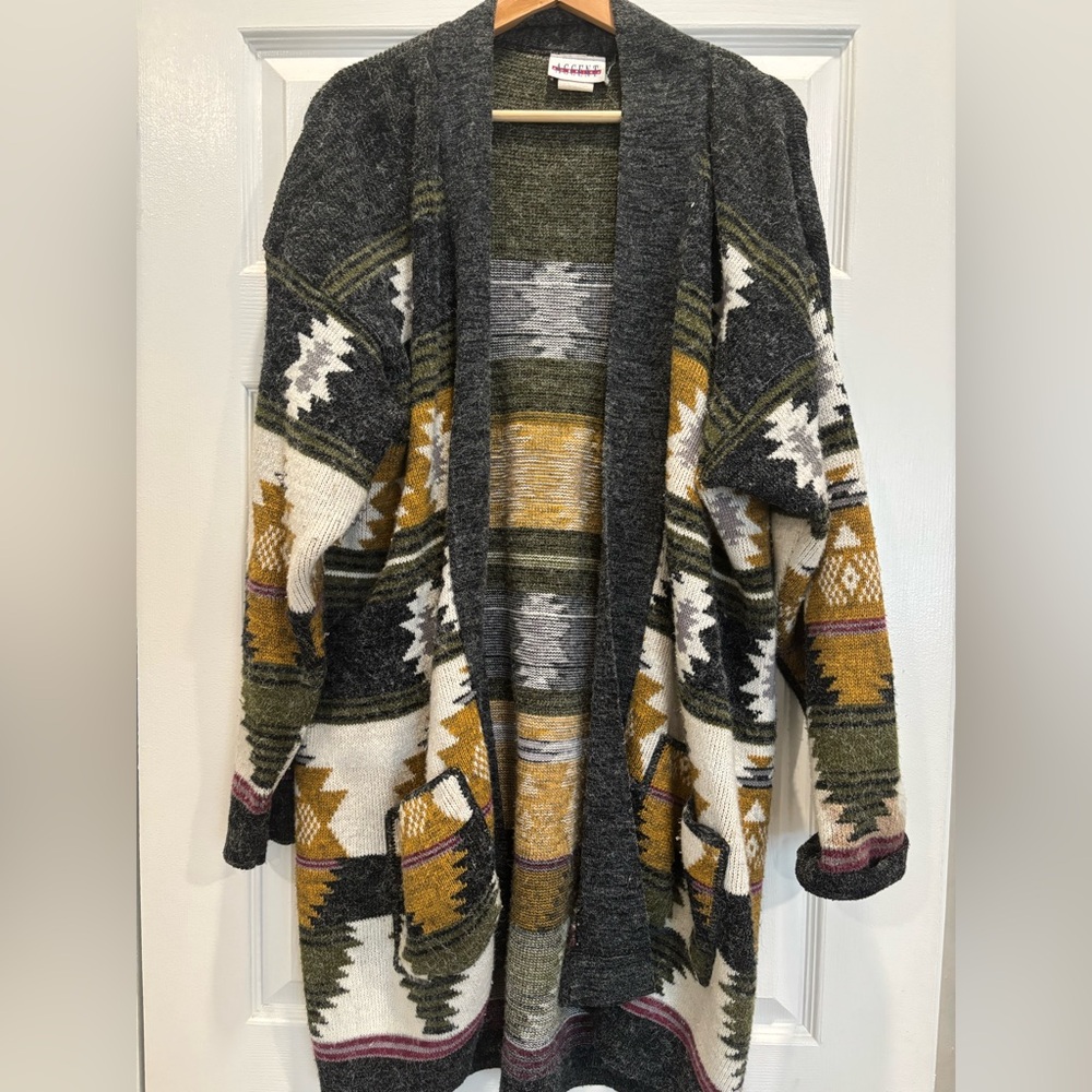 Vintage Southwestern Patterned Cardigan